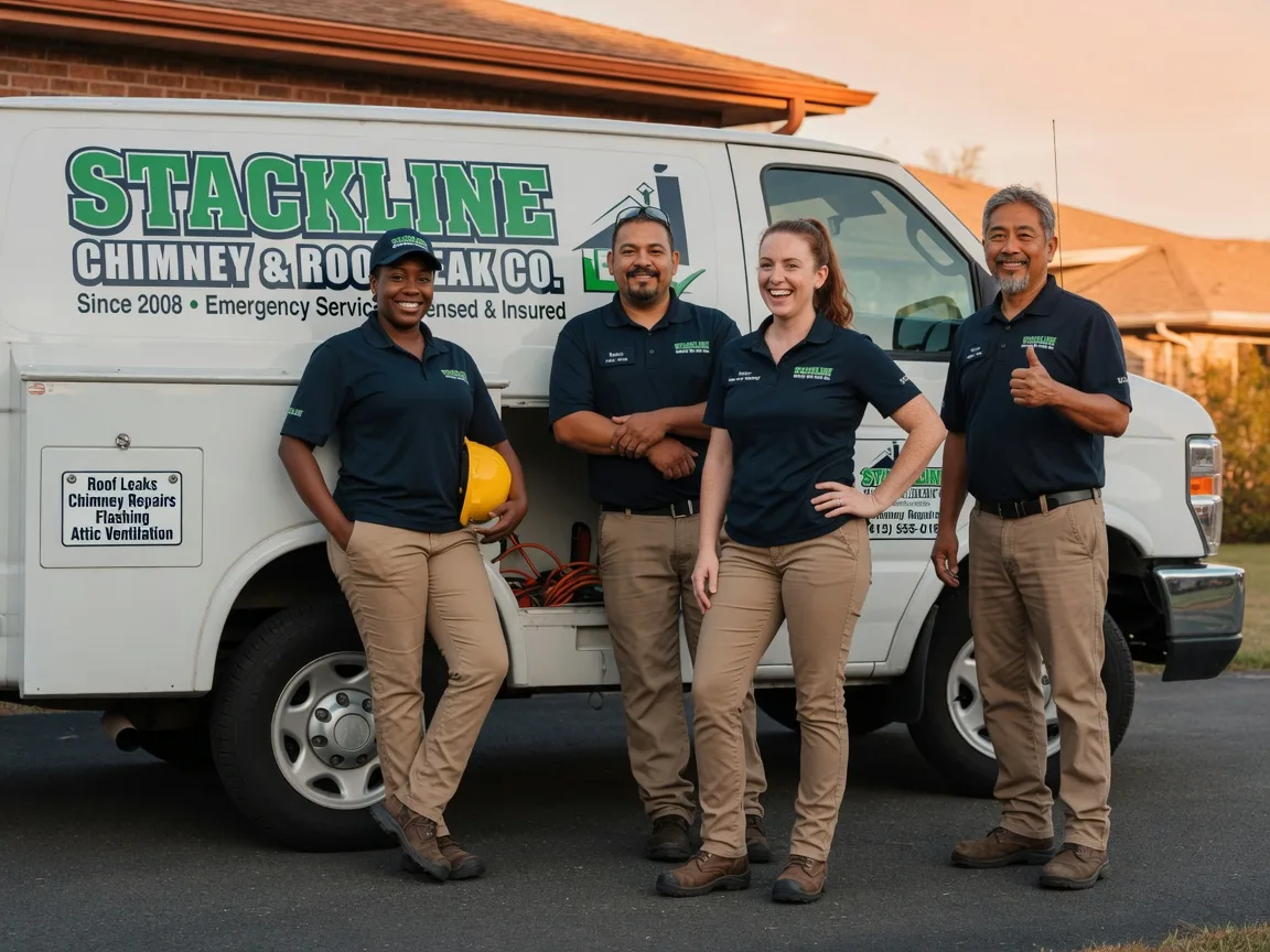 Chimney flashing repair company in Colton, WA